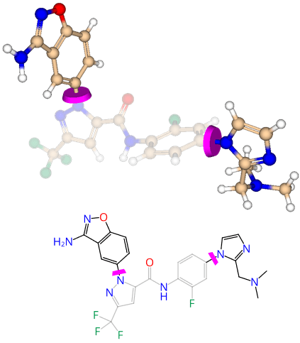 Scaffold hopping with BioSolveIT