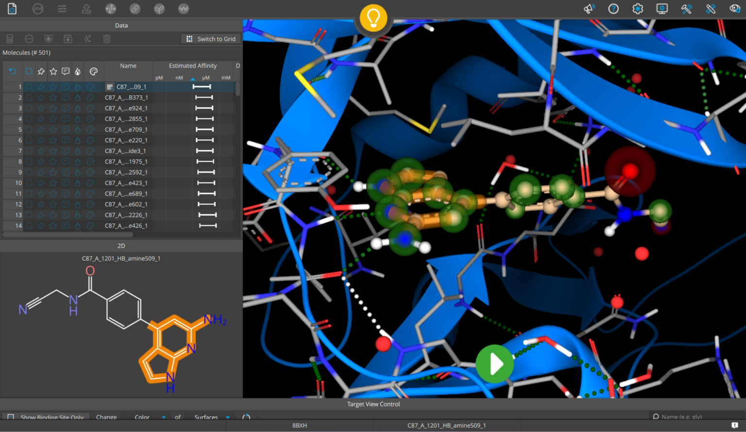 New FastGrow Library 51k Hinge Binding Motifs • BioSolveIT